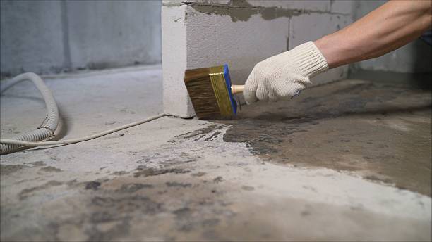 SJ Waterproofing Pros Basement Waterproofing coverage map for Anderson, IN and surrounding area